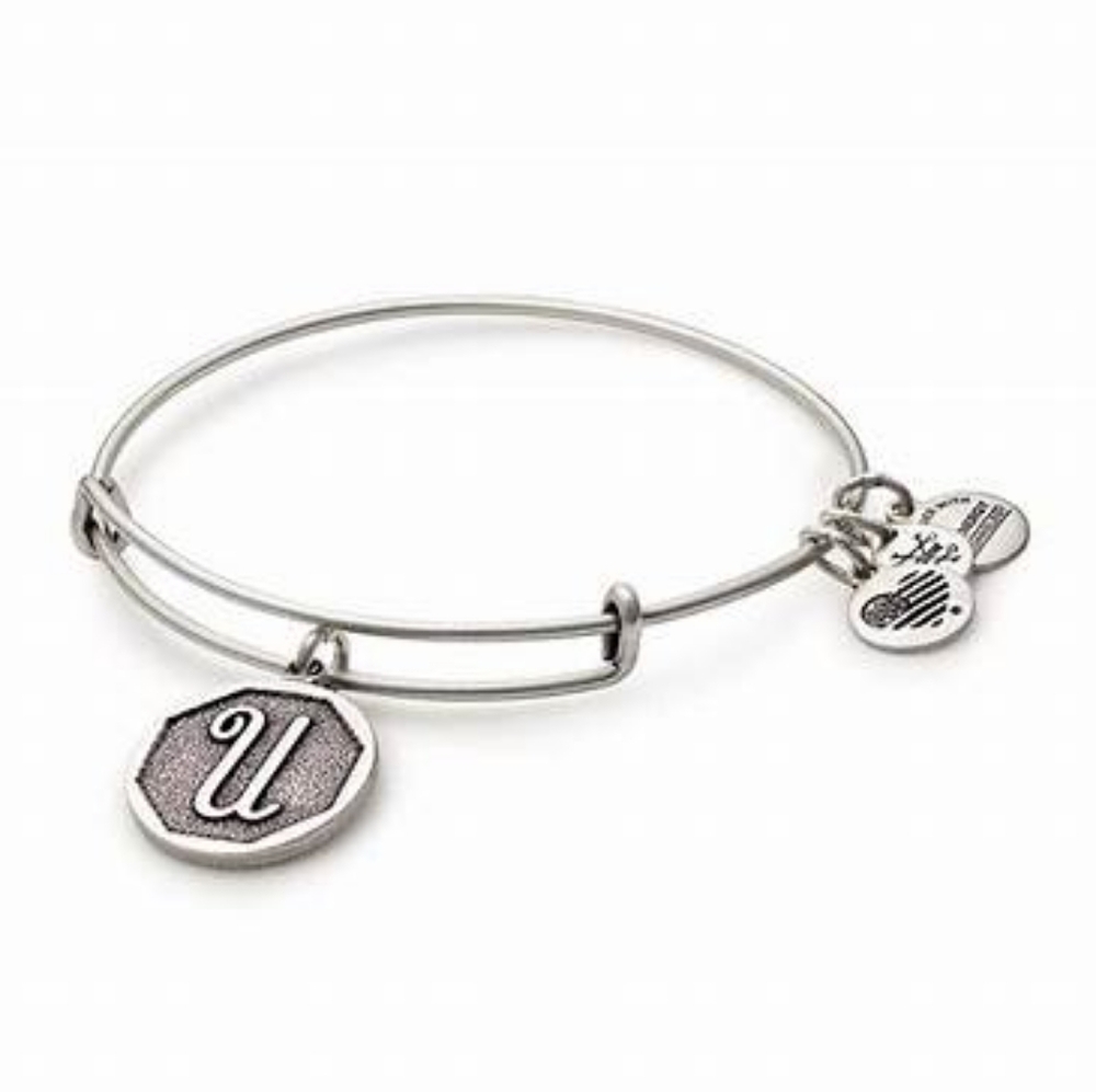 NWT, Alex and Ani Initial U Bracelet